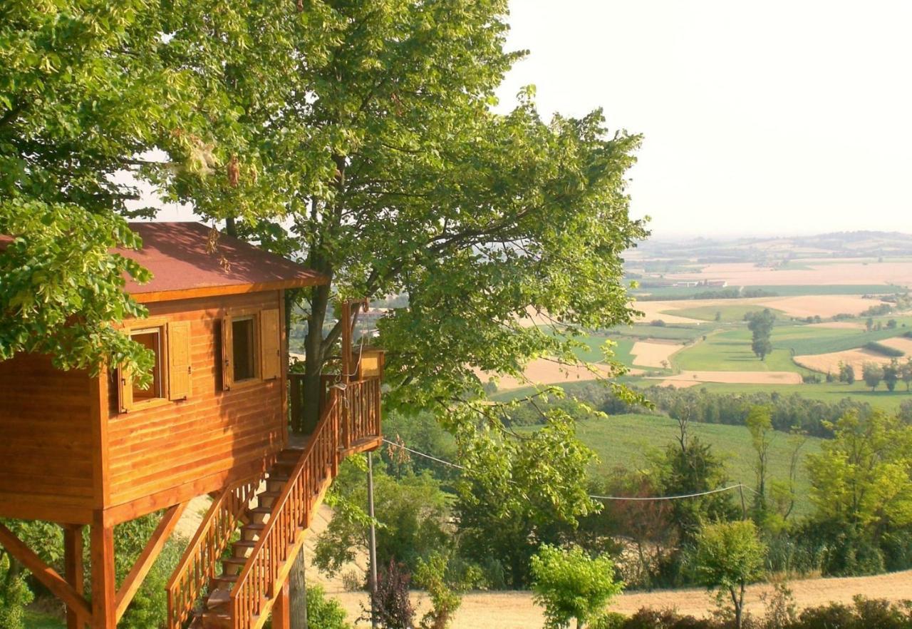 Casa Sull'Albero Aromantica San Salvatore Monferrato Buitenkant foto